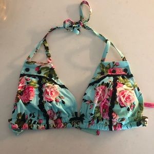 Betsey Johnson bikini top